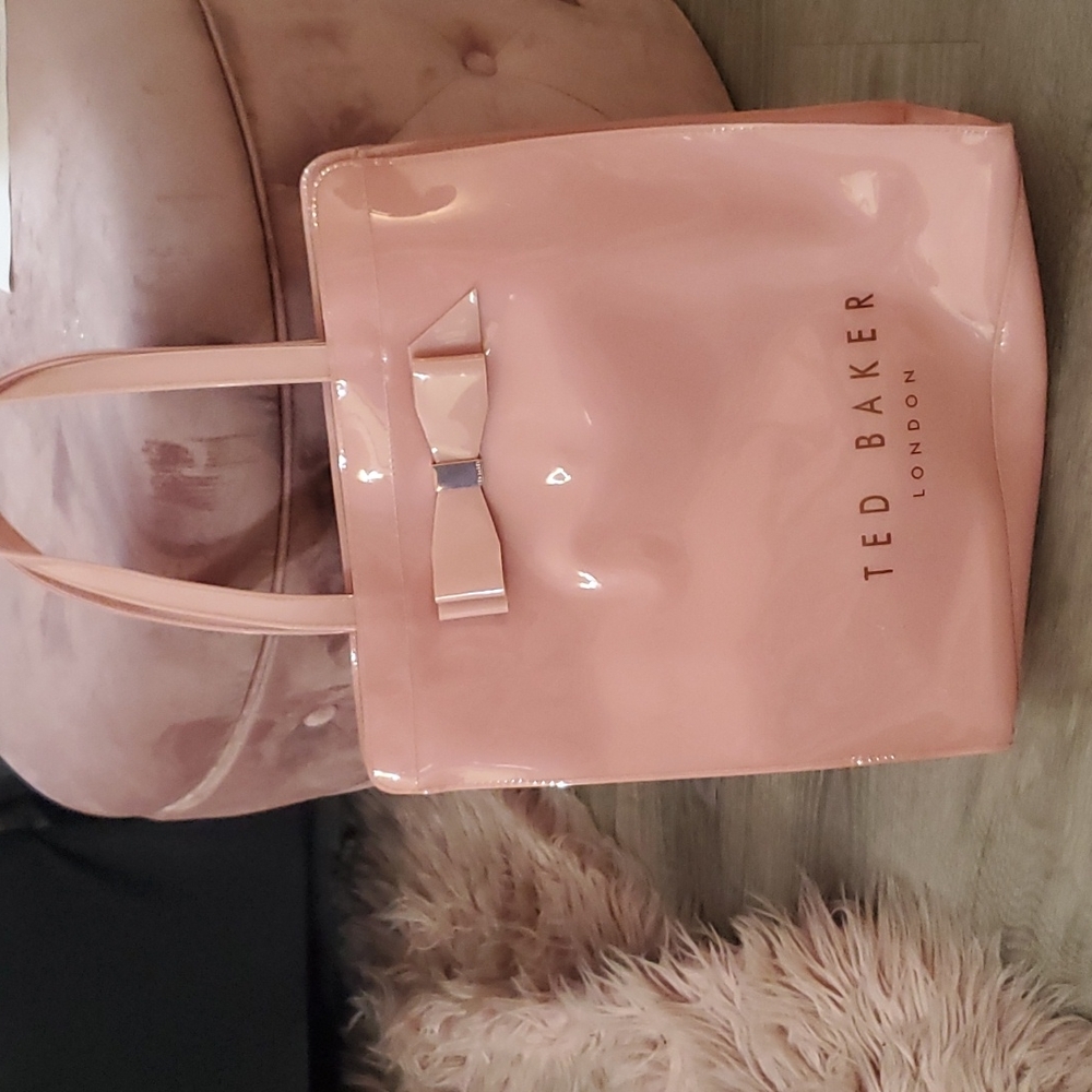Large Pink Ted Baker Tote Bag